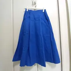 merlotのロングスカート　ブルー