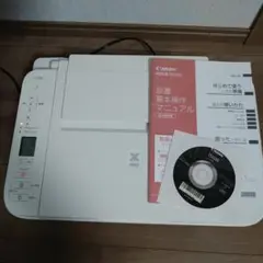 【ジャンク】Canon PIXUS　TS3330 ホワイト プリンター