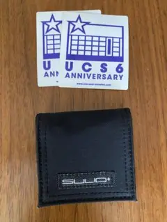 SULIOブラック コインケース UCSステッカー