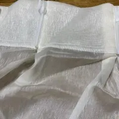 レースカーテン　アイボリー