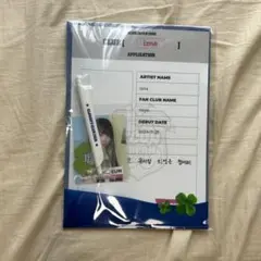 izna ジョンウン クリアファイル フォト KCON jp 2025