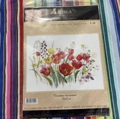 ALISA クロスステッチキット　Field of tulips