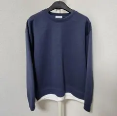 レイヤードロンT ネイビー Mサイズ