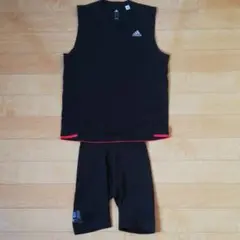 adidas ランシャツu0026ハーフタイツ 上下セット