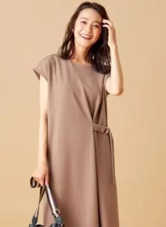 美品　any SiS ジャージワンピース レジュールライト 上品　春夏
