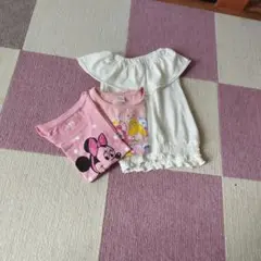 ミニーマウス・プリンセス Tシャツセット 100cm