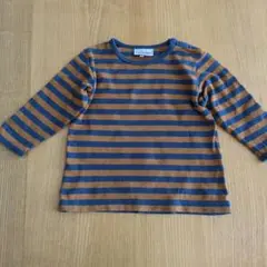 マリメッコ　marimekko ストライプ　長袖　Ｔシャツ　74cm　70 80
