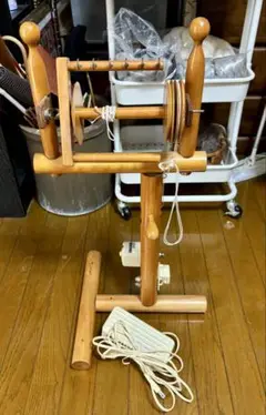 電動紡ぎ車　東京手織機　紡毛機 東京手織機 電動紡ぎ車1 糸車 紡毛機