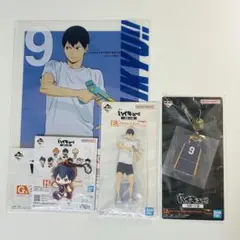 ハイキュー!! 一番くじ 全国への道 影山飛雄 E〜H賞 まとめセット」
