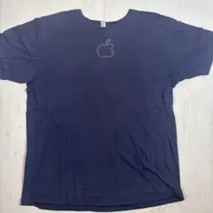 企業T アップル　L ネイビー　非売品　スタッフT 希少　USA製