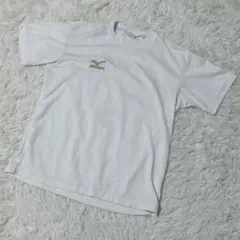 【c5345】Mizuno Tシャツ 半袖　ホワイト　スポーツ