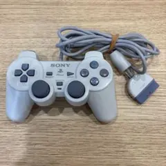SONY PS1 コントローラー 有線 グレー SOPH-110 美品
