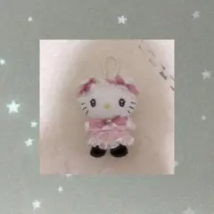 ♥ ハローキティ 粧美堂限定 ぬいぐるみ キーホルダー