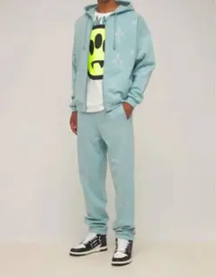 BABY BLUE RHINESTONE JOGGER