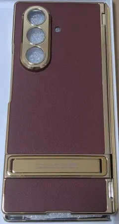 Gunwon Galaxy Z Fold7 ケース SC-56F レッド