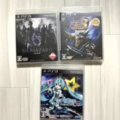 ps3 ゲームソフトセット モンハン 3rd 初音ミク diva bio