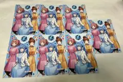 カラフルピーチ るな のあ えと クリスタル寮 極楽湯 ポストカード 7枚セット