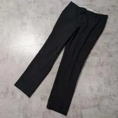 cafe soho メンズスラックス シャドーストライプ ネイビー
