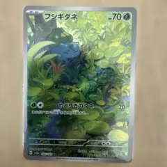フシギダネ AR SV2a ポケモンカード151 166/165