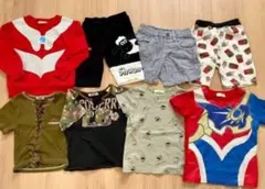 子供服セット 100センチ 男の子 ひつじのショーン ウルトラマン 8点セット