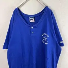 90s USA製 bike ヘンリーネック Tシャツ シングルステッチ