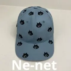 『新品』ネネット Ne-net 総柄　刺繍　キャップ　にゃー 2025年最新】ネネット にゃー 帽子の人気アイテム - メルカリ