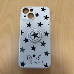 agnès b. 星柄 iPhoneケース　iPhone14対応