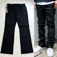 ksubi スビ ブラックBronko ワックス ストレッチフレア 新品 L