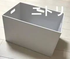 【匿名配送】ニトリ Nインボックス レギュラーサイズ（グレー）