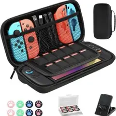 Switch2対応 ケース 収納バッグ 保護 大容量 防塵 防水