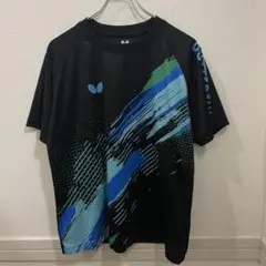 butterfly バタフライ 試合用 tシャツ L ゲームウェア ユニ