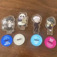 アクリルスタンドセット　キャラクター4点