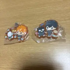 ハイキュー!!サンリオ ラバーキーホルダー/日向翔陽/影山飛雄