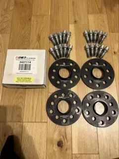 ECSホイールスペーサー15mm×2 個＆シュラウベ ホイールボルト×10本 ECS Wheel Spacer Kit for Audi ホイールスペーサー