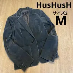 ハッシュアッシュ レディース テーラードジャケット M ヴィンテージ ベロア素材