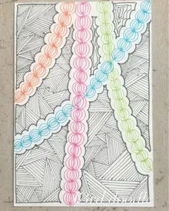 #63 抽象画 原画