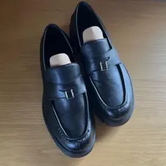 GU チャンキーソールローファー
