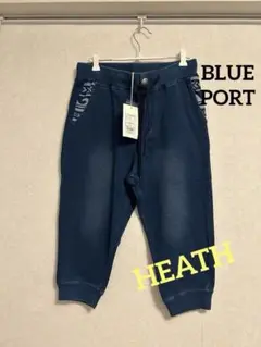 【未使用・タグ付】BLUE PORT カットデニム　ハーフ丈