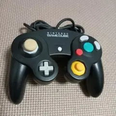動作品！ゲームキューブ コントローラー ブラック　黒　DOL-003 GC