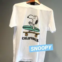 スヌーピー /CALIFORNIA /Tシャツ/ホワイト