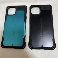 ★エレコム iPhone11Pro ゼロショック　ブラック　ブルー