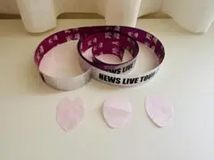 NEWS LIVE ツアー2025変身　銀テープ　フル1本