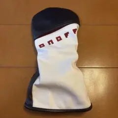 onoff ドライバー用ヘッドカバー ホワイト ブラック