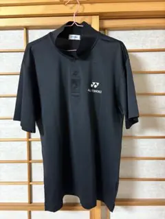 【お盆中セール】《美品》YONEX ブラック ポロシャツ XO