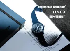timex engineered garments beams 腕時計 ブラック エンジニアド ガーメンツ×ビームス ボーイ×タイメックス腕時計