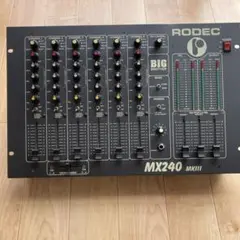 RODEC MX240 MKIII DJミキサー 美品 人気 希少 早い者勝ち RODEC MX240 MKIII DJミキサー 美品 人気 希少 早い者勝ち