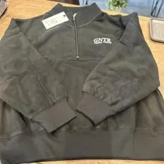 SALE。フリースハーフジップ L