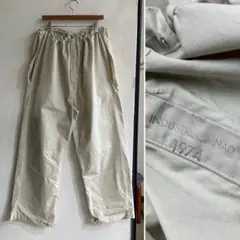 70S スウェーデン軍 スノーカモ オーバーパンツ 50