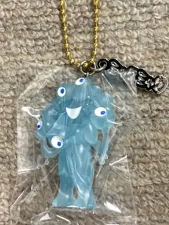 関西万博 ミャクミャク フロッキー立体マスコット キーホルダー 水色