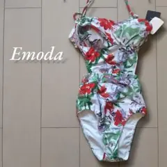 【新品タグ付き】EMODA フラワープリントビキニ 9M